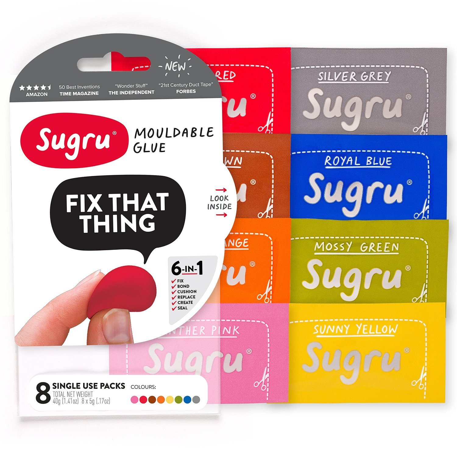 Fix Your Things with Sugru Mouldable Glue
